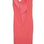 Black Halo NWT  Belted Jackie O Sheath Dress Women's Salmon Size 2 Photo 4