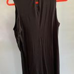 New York & Co. Black Cold Shoulder Dress Photo 2