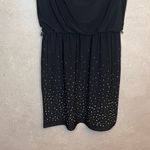 White House | Black Market  Black Sleeveless Studded Skirt Casual Dress Size XS Photo 11