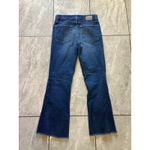 AG Adriano Goldschmied The Quinnne Crop Flare Jeans Dark Wash Denim Size 26R Photo 4