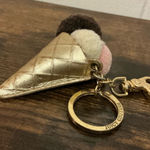 Juicy Couture A Vintage Very Rare Ice Cream Keychain Keyring Key Fob Charm Photo 0