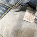 Carmar Lace Up Denim Shorts in Acid Wash Blue Size 26 Photo 3