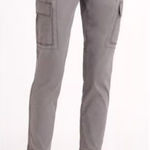 Eileen Fisher  Skinny Ankle Cargo Pants Smoke Gray Size 16 NWT Photo 0
