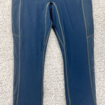 Fabletics Motion 365 Blue Leggings Women's Medium Pull On Gym Running Yoga Photo 0