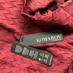 Komarov Beaded Neck Sleeveless Asymmetrical Tiered Dress with Shawl Size XL Photo 10