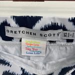 Gretchen Scott  Navy and white printed skort size extra small Photo 5