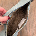 Coach Y2K Blue Suede Baguette Bag Photo 4