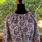 J.Crew Palermo Smocked Waist Mini Dress 100% Linen Size MT Photo 6