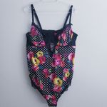 Torrid Betsey Johnson Polka Dot Floral Bodysuit Lace Lingerie Photo 1
