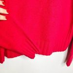 J.Crew Red Mockneck Sweater in Supersoft Yarn Photo 2
