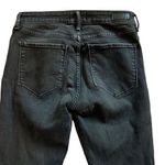 Abercrombie & Fitch  distressed black denim jeans with raw hem Photo 5