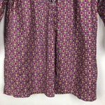 Weekend Womens Top Small Cotton Floral Boho Garden Hippie Minimalist Breathable Pink Photo 2