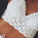 Crochet Top White Photo 0