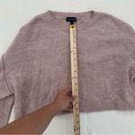 Topshop Cropped Pink Sweater Photo 4