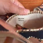 Jack Rogers NWOB Women’s Sandals Golden Retriever Dog Embroidered Black Size 10 Photo 6