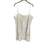 BHLDN NEW  Audrey Adele Sequin Mini Shift Dress Beaded Sequin Bridal Large Photo 7