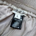 POL  crochet lace mix floral pants tan cream flowy nwot Photo 1