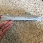 Coach signature fabric gray / silver oversized wristlet NWT Photo 15