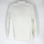 Paperwhite 3/4 Sleeve Collared Button Down Tunic Top White Size 4 Photo 2