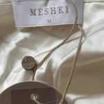 Meshki NEW Emory Burnout Velvet Mini Dress White Photo 7
