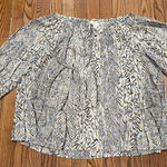 Lovestitch  Off-Shoulder Patterned Blouse Photo 0