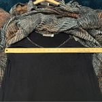 Mint Velvet Sheer Snake Print Fit & Flare Trapeze Asymmetrical Midi Dress 18 Blue Photo 12