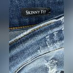 Judy Blue Distressed Buffalo Plaid Patch Skinny Jeans Size 30 Photo 8