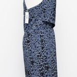 Derek Lam  - Animal Print Cross Strap Silk Dress. Photo 5