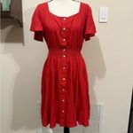 Wrangler Retro | Red snap front western dress size small Photo 6