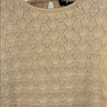 IMARI SOFT CREME COLORED SWEATER LAMBSWOOL ANGORA NYLON SIZE LARGE TUNIC LENGTH Photo 1