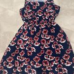 French Grey Flower dress Photo 1