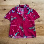 D Raymond Hawaiian Style Short Sleeve Shirt in Hot Pink Size XS Photo 0