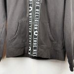 True Religion  Women's Cotton Blend Black/White Full Zip Track Jacket Large Photo 2
