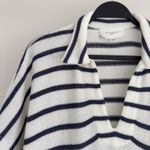 Tuckernuck Pomander Place Polo Dress XS S White Navy Stripe Knit Coastal Preppy Photo 1