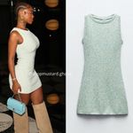 ZARA NWT Beautiful  Knitted Mini Dress Photo 6