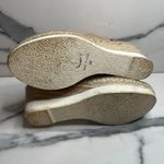 Kanna Wmns Tan Leather Boho Festival Wedge Espadrille Emily Sandal Sz 38 Sz 7.5 Photo 6