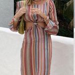 Free People Winter Muse Daphne Dress in Multi Stripe Size 6 XS NWOT $299 Photo 11
