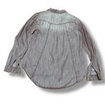 Anthropologie Cloth & Stone  Gray Denim Button-Up Shirt – Size Small Photo 2