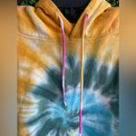NWT La Detresse Tie Dyed Tropicali Pullover Hoodie Photo 2