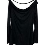 White House | Black Market  Off Shoulder Sweater Women's S Black Pullover Photo 0
