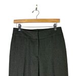 Antonio Melani Herringbone Straight Leg Career Pants Womens 4 Gray Corpcore Photo 2