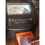 Purple Lavender Jade Sterling Silver 925 Band Ring Size 6 Photo 2