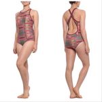 prAna NWT  Eleana Neoprene High Neck One Piece Swimsuit Size S Photo 1