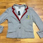 Beetlejuice Women’s Medium Astrid Gray Northanger Preparatory School Blazer New Photo 2
