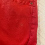 AG Adriano Goldschmied  The Stevie Ankle Slim Straight Jeans Old Vermilion Red 29 Photo 11
