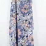 Sugar Lips SUGAR + LIPS Tie Dye Dress midi Halter Pastel Raw Hem Hi Lo Boho Size Medium Photo 0