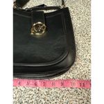 Michael Kors Gabby Small Hobo Crossbody Bag Black Leather Women's Photo 4