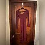 Abi Ferrin  Red Midi Dress XXS Photo 2