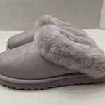 UGG  Cluggette Pearlized Slipper Size 8 Light Purple New Without Box Photo 2