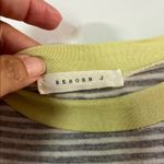 Reborn J  Gray Striped Tank with Yellow Accent Photo 1